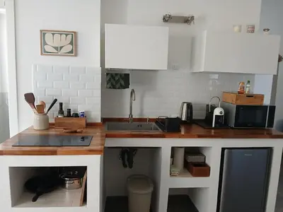 Cucina o angolo cottura di Casa Arancio