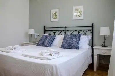 Letto o letti in una camera di Villa la Tonnara CaseSicule, Private Villa far 50 m from the Sand Beach