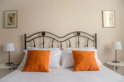 Letto o letti in una camera di Villa la Tonnara CaseSicule, Private Villa far 50 m from the Sand Beach