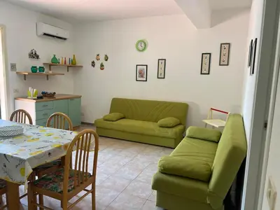 Area soggiorno di Borgo Palombaio Sea