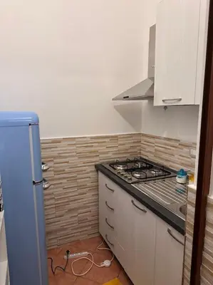 Cucina o angolo cottura di Il rifugio Comoda e accogliente Casetta