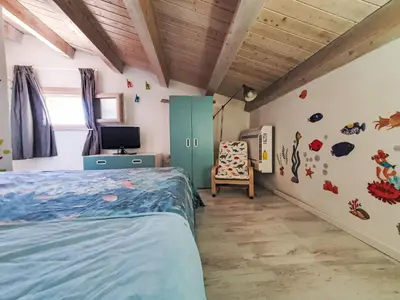 Letto o letti in una camera di Apartment Casa di Arianna by Interhome