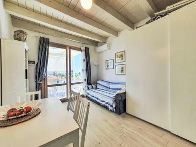 Letto o letti in una camera di Apartment Casa di Arianna by Interhome