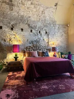 Letto o letti in una camera di Dimora Enricuzzo Modica