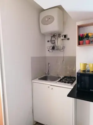 Cucina o angolo cottura di Monolocale Cappuccini