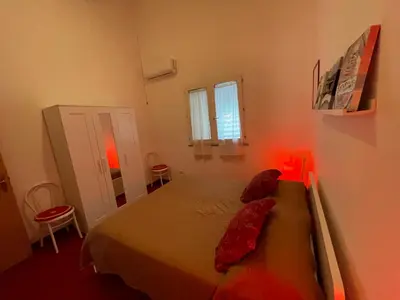 Letto o letti in una camera di VILLA CALA BERNARDO 2 Appartamenti