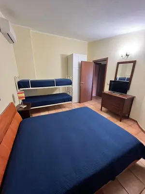 Letto o letti in una camera di Villa Ludovica Siracusa, Pool 6x12, Jacuzzi, Padel, Pickleball, Volleyball, Wifi