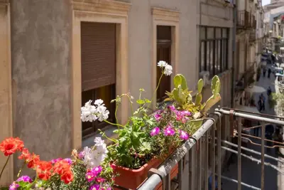 Balcone o terrazza di Artemis Moon - Ortigia Lovely Apt