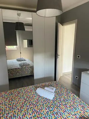 Letto o letti in una camera di Sicilia holiday Etna house