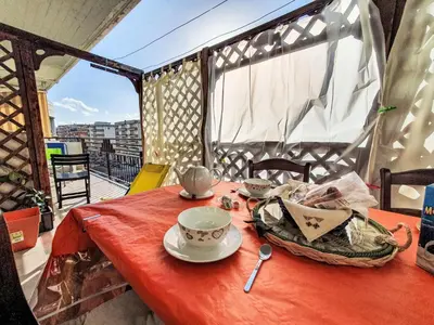 Area soggiorno di Apartment Rosie Holiday by Interhome