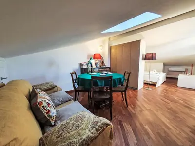Area soggiorno di Apartment Rosie Holiday by Interhome