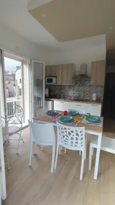 Cucina o angolo cottura di La casetta Bianca