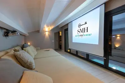 Letto o letti in una camera di Secret Riad con piscina privata