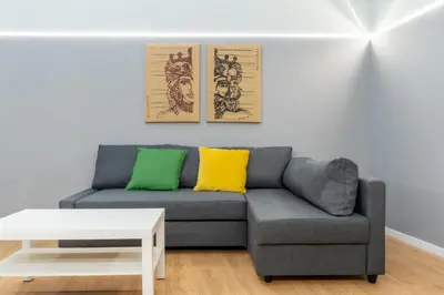 Area soggiorno di Elephant and Castle - Exclusive Holiday Home