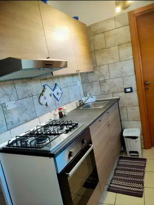 Cucina o angolo cottura di VILLA ROSY LIDO di NOTO