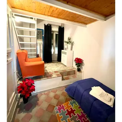 Letto o letti in una camera di Bonhouse