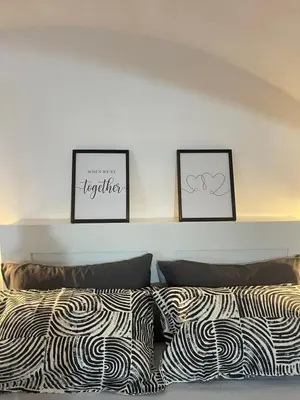 Letto o letti in una camera di Bonhouse
