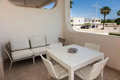 Area soggiorno di Casa da sogno a due passi da spiaggia bandiera blu