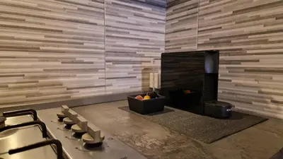 Area soggiorno di Sisma Home