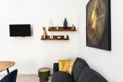TV o dispositivi per l'intrattenimento presso Lior Apartment Noto Centro Storico per 4 Persone