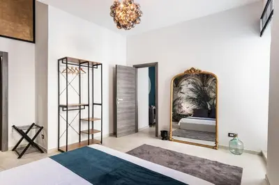 Letto o letti in una camera di Lior Apartment Noto Centro Storico per 4 Persone