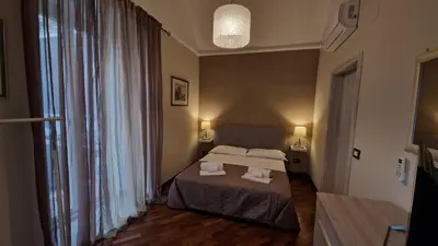 Letto o letti in una camera di Magma Home