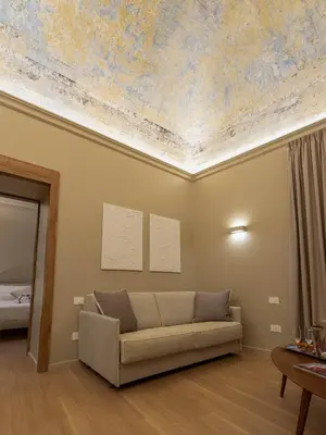 Area soggiorno di B&B La Residenza del Maestro - Catania Centro Storico