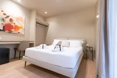 Letto o letti in una camera di B&B La Residenza del Maestro - Catania Centro Storico