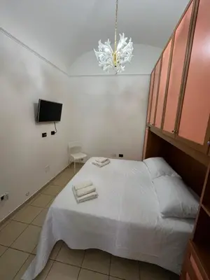 Letto o letti in una camera di Antica Dimora