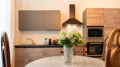 Cucina o angolo cottura di La Dimora di Adone