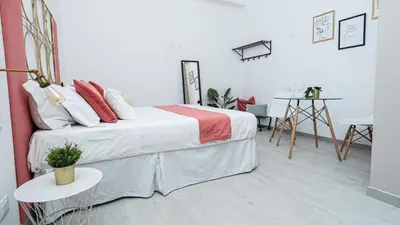 Letto o letti in una camera di Nice & Love