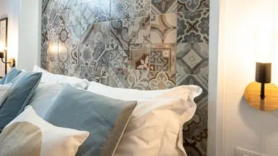 Letto o letti in una camera di Nice & Love