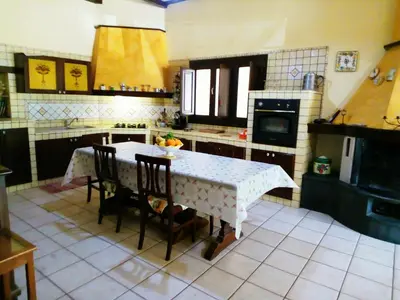 Cucina o angolo cottura di Villa Gabry