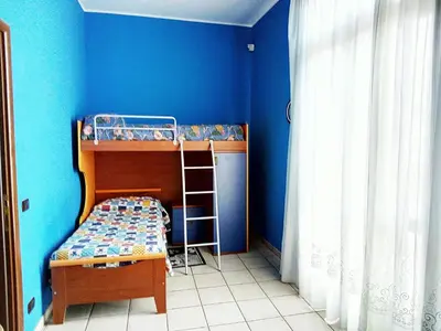 Letto o letti in una camera di Villa Gabry