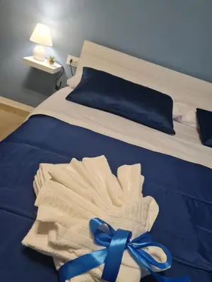Letto o letti in una camera di SiciliAmo b&b