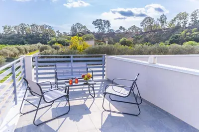 Balcone o terrazza di White House Villa Luisa