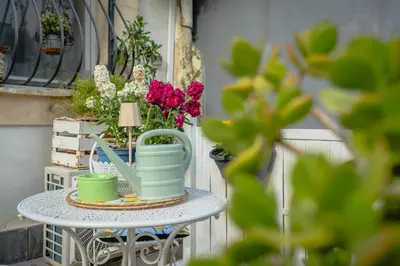 Balcone o terrazza di La casetta del cortile
