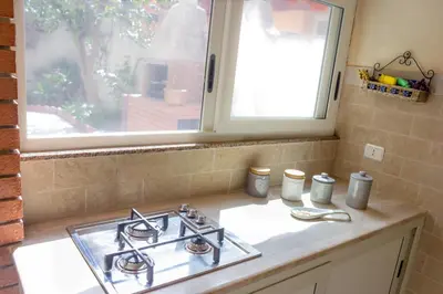 Cucina o angolo cottura di Villa Trinacria