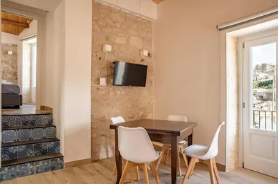 TV o dispositivi per l'intrattenimento presso Casa Teresa con vista
