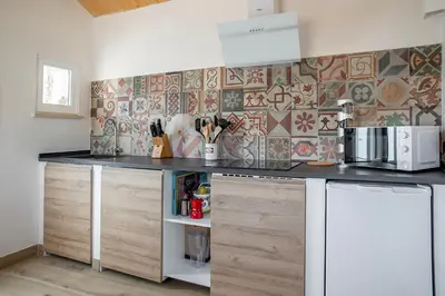 Cucina o angolo cottura di Casa Teresa con vista