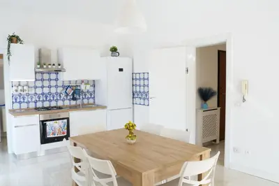Cucina o angolo cottura di La perla del sud