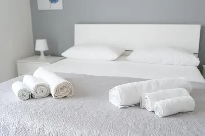 Letto o letti in una camera di La perla del sud