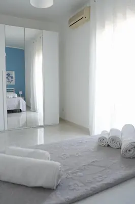 Letto o letti in una camera di La perla del sud