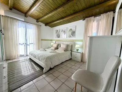 Letto o letti in una camera di House on the beach