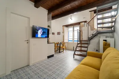 TV o dispositivi per l'intrattenimento presso GuestHost - Aretusa Suite - Ortigia Historic Gem