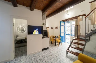 TV o dispositivi per l'intrattenimento presso GuestHost - Aretusa Suite - Ortigia Historic Gem