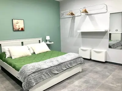 Letto o letti in una camera di Siculahome23