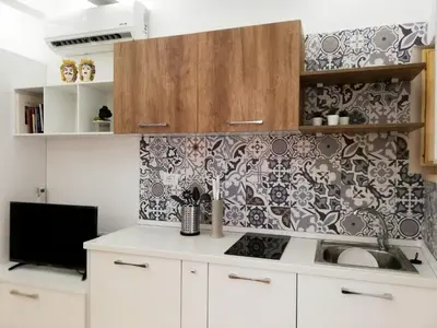 Cucina o angolo cottura di Dimora Resalibera