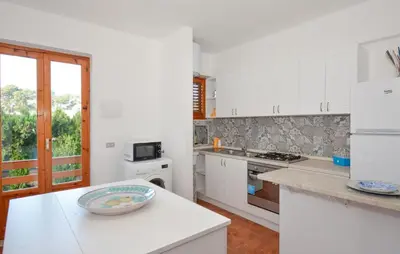Cucina o angolo cottura di Lovely Home In Santa Ma Del Focallo