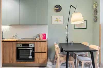 Cucina o angolo cottura di Gianna e Mimmo Apartments with Garden by Wonderful Italy